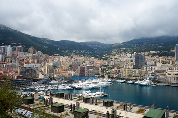 Fototapeta na wymiar Skyline von Monaco