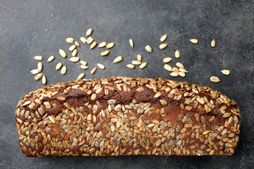 bread with sunflower seeds