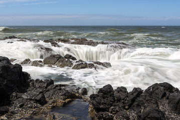 Fototapeta na wymiar Thor's Well at Cape Perpetua, Oregon Coast, USA