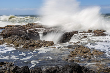 Thor's Well at Cape Perpetua, Oregon Coast, USA