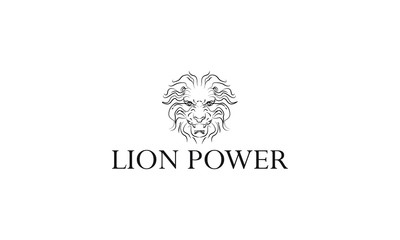 Lion head logo