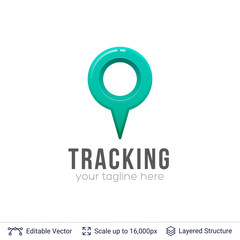 Map location pointer.