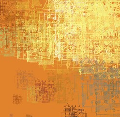 Abstract painting on canvas. Hand made art. Colorful texture. Modern artwork. Strokes of fat paint. Brushstrokes. Contemporary art. Artistic background image.