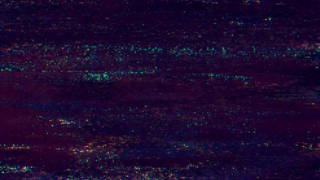 Unique Design Abstract Digital Animation Pixel Noise Glitch Error Video Damage