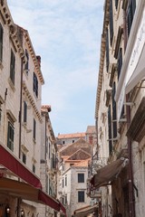 Fototapeta na wymiar Dubrovnik - Stadt in Kroatien - Stadtmauer