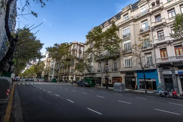 Deurstickers Avenida de Mayo - Buenos Aires, Argentinië © diegograndi