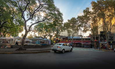 Plaza Serrano in Palermo Soho - Buenos Aires, Argentina