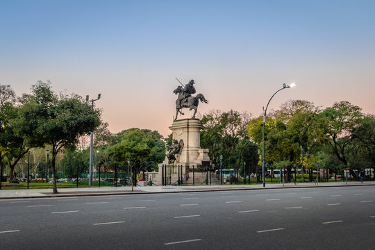 Plaza Italia in Palermo - Buenos Aires, Argentina