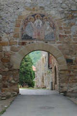 Manasija monastery gate, Despotovac, Serbia