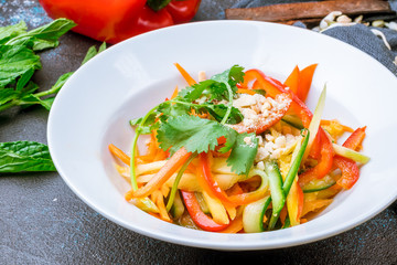 vegetable salad Vietnamese food