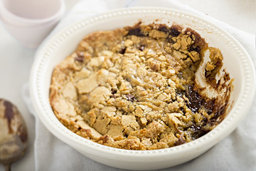 Triple chocolate cookie pudding