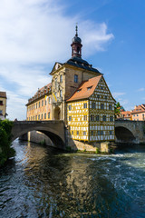 Fototapeta premium Altes Rathaus in Bamberg bayern