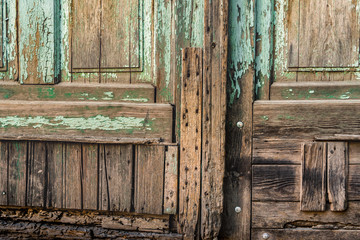 Full Frame Shot Of Old Wooden Door