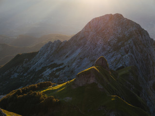 Foschia, Alpi Apuane, Garfagnana, Lucca, Toscana, Italia, Europa
