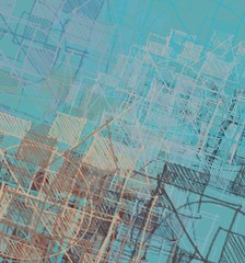 Abstract painting on canvas. Hand made art. Colorful texture. Modern artwork. Strokes of fat paint. Brushstrokes. Contemporary art. Artistic background image.