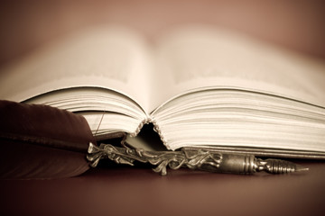 A pen to write poetry