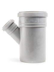 PVC sewage fork reduction