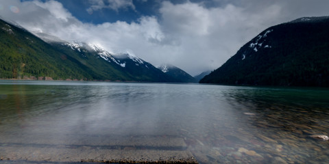 Beautiful  park at afternoon