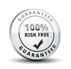 Risk Free Guaranteed button illustration