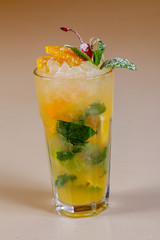 Mojito with orange
