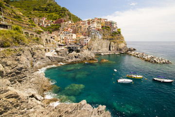Village de Riomaggiore Italie Cinque Terre