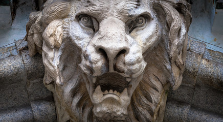 Lion-Shaped Demon head