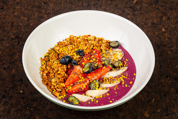 Delicious asai bowl