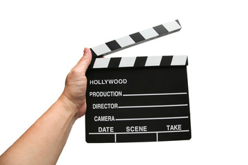 Fototapeta premium Clipper board in hand