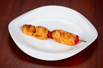 Roasted Chicken skewer