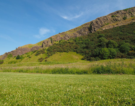 Arthur's Seat In Edinburgh