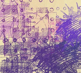 Abstract painting on canvas. Hand made art. Colorful texture. Modern artwork. Strokes of fat paint. Brushstrokes. Contemporary art. Artistic background image.