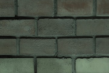 panel brick folded with thick edge of cement filter effect sepia gray uniform tone base design...