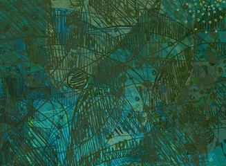 Abstract painting on canvas. Hand made art. Colorful texture. Modern artwork. Strokes of fat paint. Brushstrokes. Contemporary art. Artistic background image.