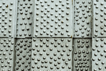 building pattern base metal surface silvery rivet urban background part loft style weathered