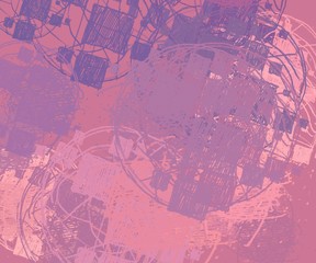 Abstract painting on canvas. Hand made art. Colorful texture. Modern artwork. Strokes of fat paint. Brushstrokes. Contemporary art. Artistic background image.