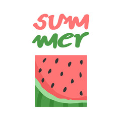 watermelon summer symbol