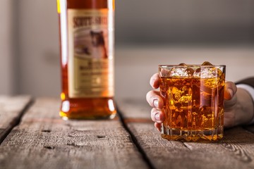 Alcohol.