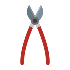 garden shears tool vector illustration graphic design