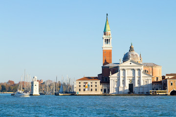 Fototapeta na wymiar Basilica di San Giorgio Maggiore, Venice, Italy