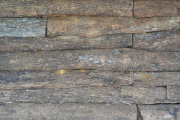 Texture of the wooden wall for background