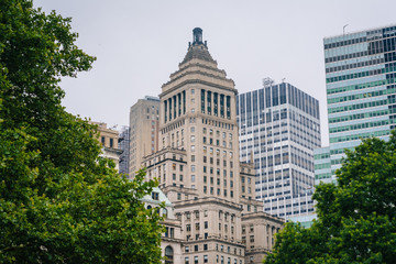 Buildings in the Financial District, Manhattan, New York City