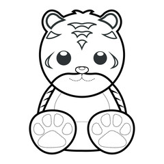 Abstract cute animal