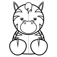 Abstract cute animal