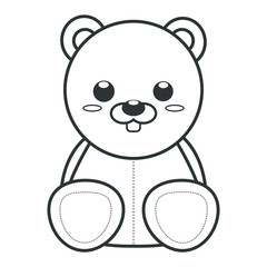 Abstract cute animal