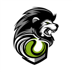 Lion Tennis Team Logo