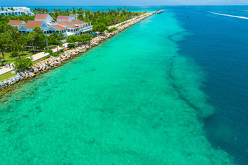 Plakat Aerial view of South Beach. Miami Beach. Florida. USA. 