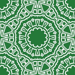 Modern colored seamless lace pattern with abstract geometric flower. Fashion design background for invitation card. illustration