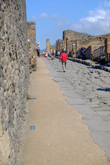 Tourists in Pompeii - 2