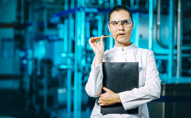 modern factory worker