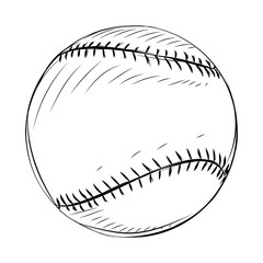 Sport ball sketch